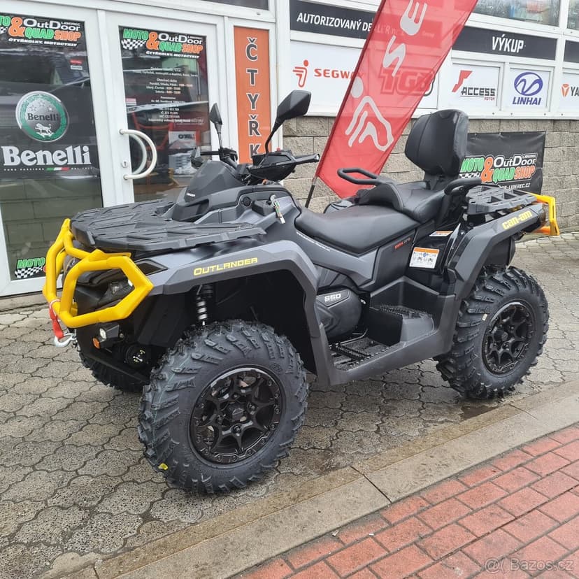 CAN-AM Outlander Max 650 XT-P ABS MY23, PŘEDVÁDĚCÍ,jen 10 km