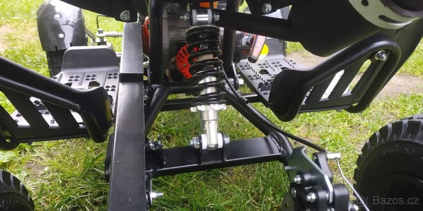 Nová modrá benzinová čtyřkolka 49ccm