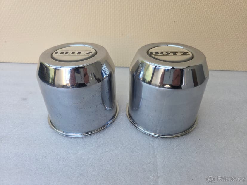 2x Středová krytka DOTZ ZO5010 (chrom) – Pro Off-road / 4x4