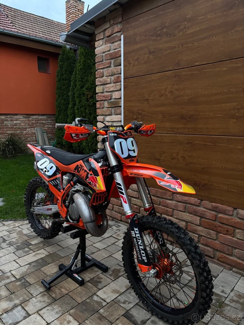 Ktm sx 125 2t, krásný stav a mnoho doplňků