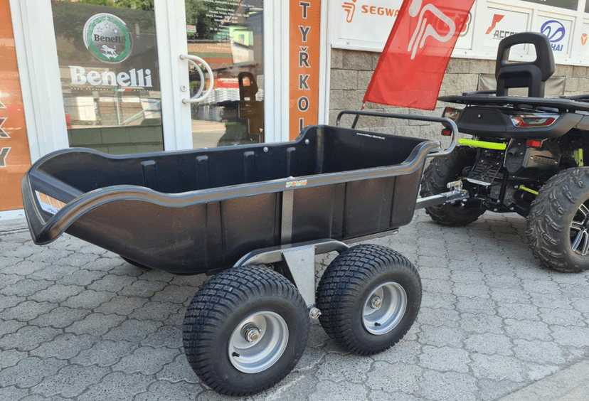 Vozík dvounápravový za čtyřkolku  ATV TRAILER GARDEN 680