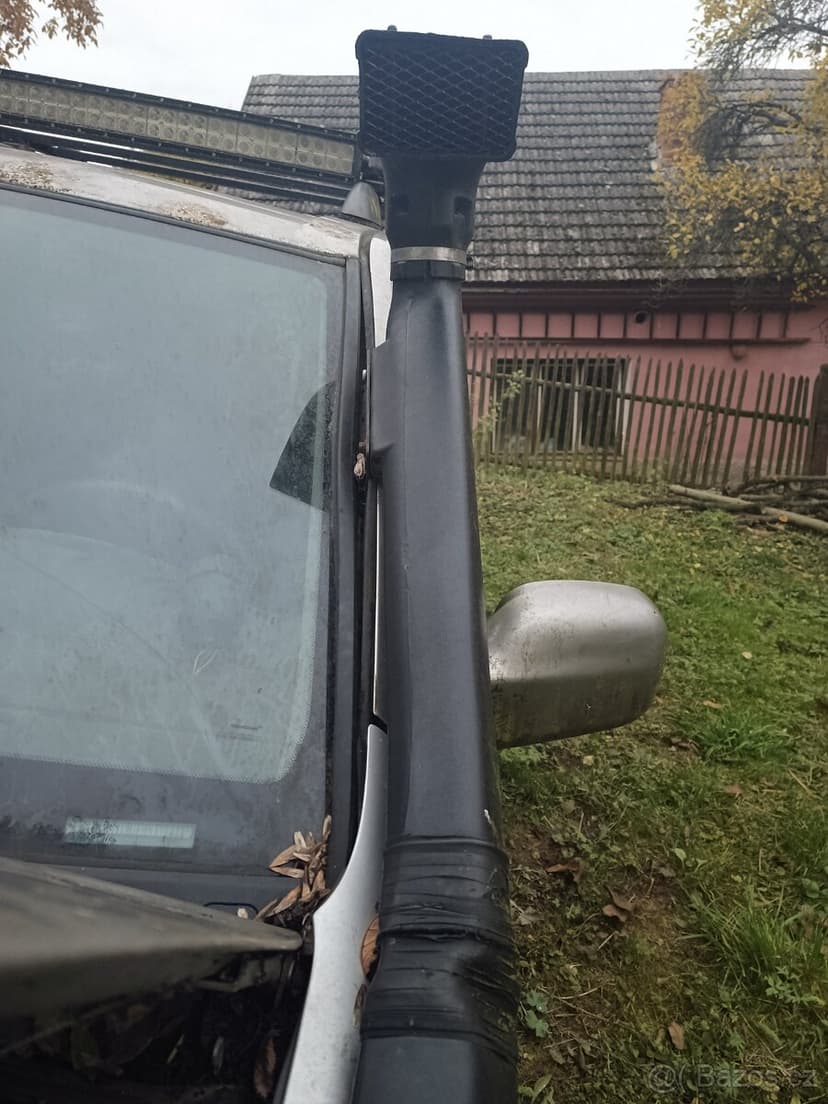 Šnorchl a zahrádka Opel Frontera