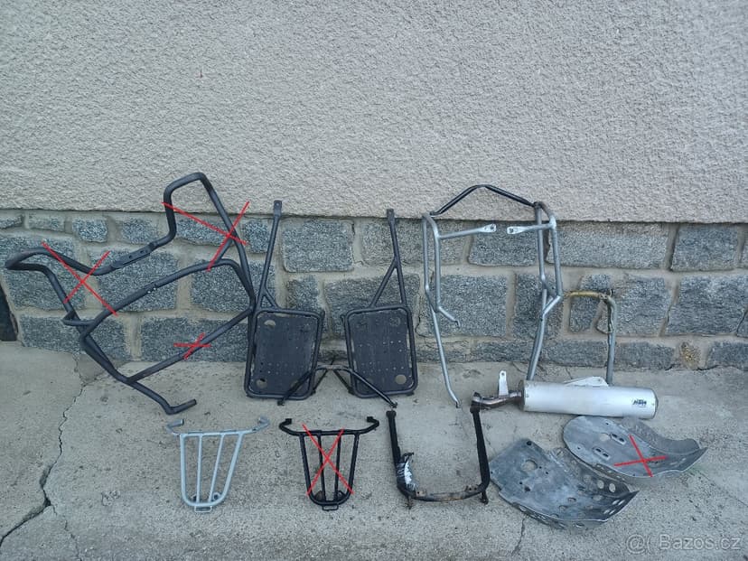 KTM LC4 640 - 620 NOSIČE BOČNÍ  ...