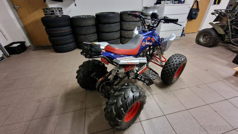 Dětská čtyřkolka 125ccm komplet servis