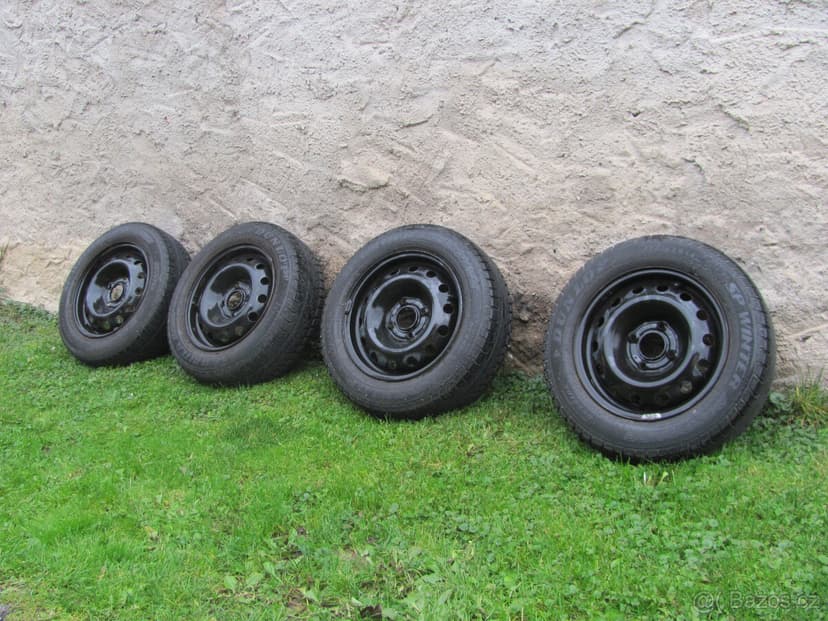 ZIMNÍ PLECHOVÁ KOLA 14" - 4x108 - 175/65/R14