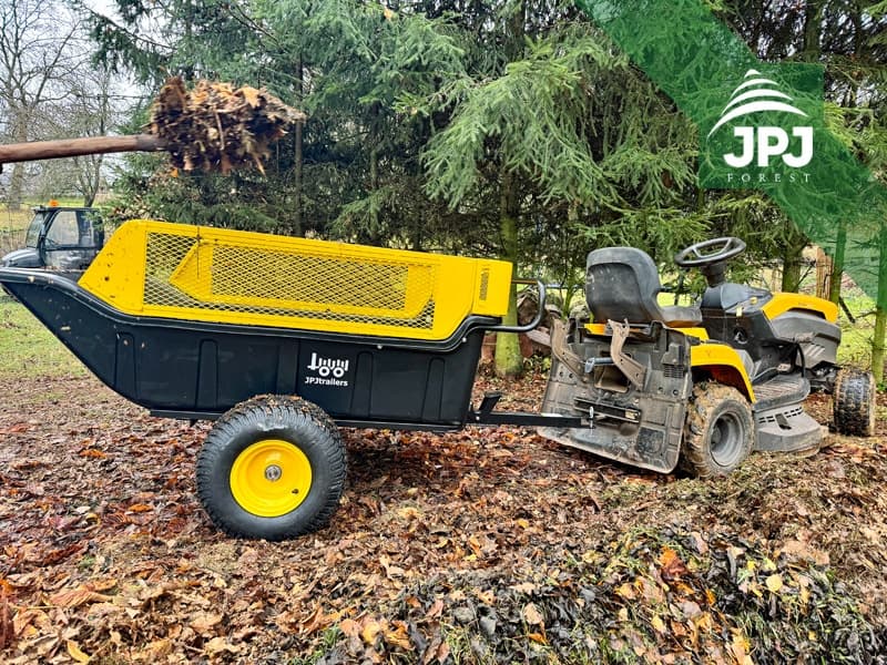 Jednonápravový vozík za čtyřkolku