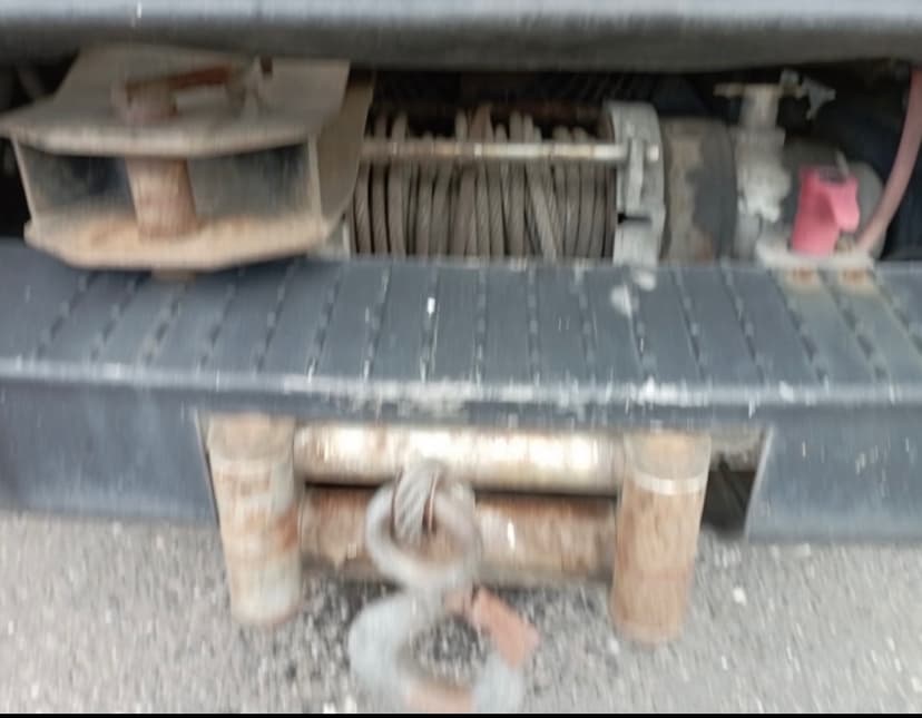 Avia D120 - montážní plošina