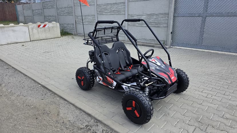 Dětská Buggy MiniRocket Forest 212ccm, variator, červená