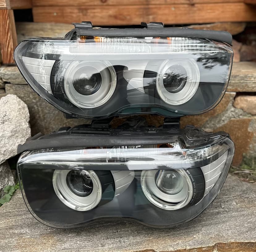 BMW E39 - renovace světel / retrofit / custom, bi-led,xenon