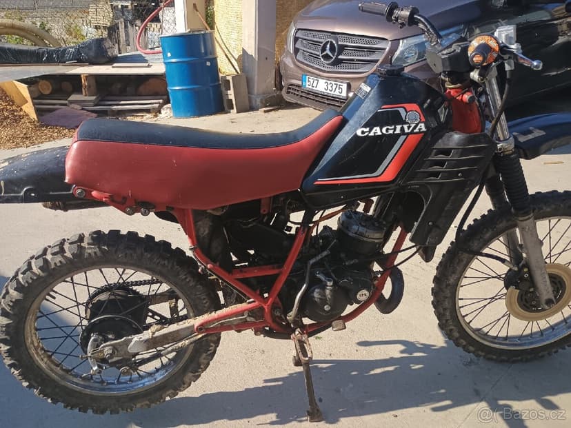 Cagiva alleta Rossa 125 2 t , bez tp