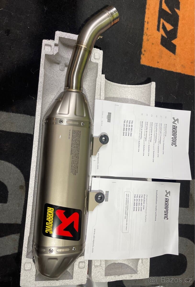 Výfuk Akrapovic KTM SX-F 250