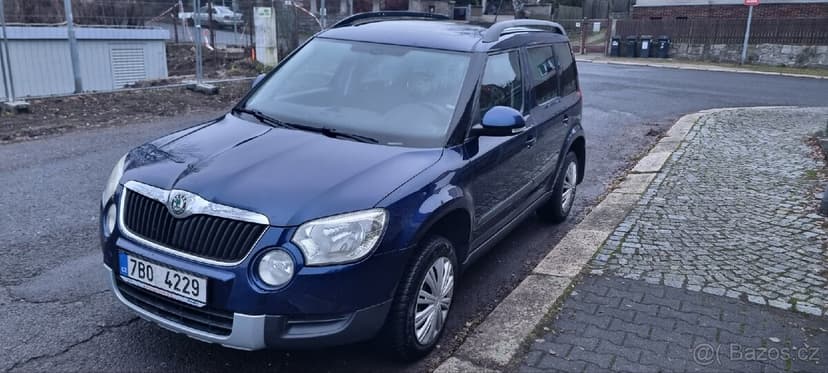 Škoda Yeti 2.0TDi,81KW,4x4,MANUÁL