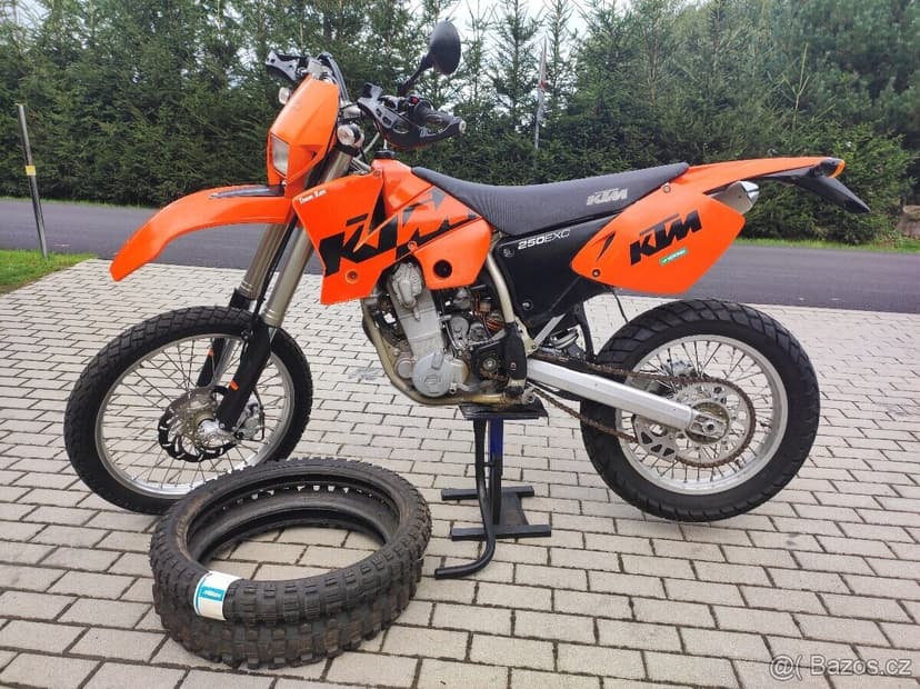KTM EXC 250, 30kw A2,super stav, Video,mohu dovéz