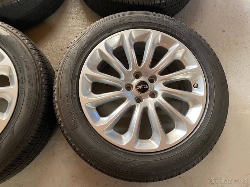 20 alu kola org. Land Rover 5x120 mm + TPMS