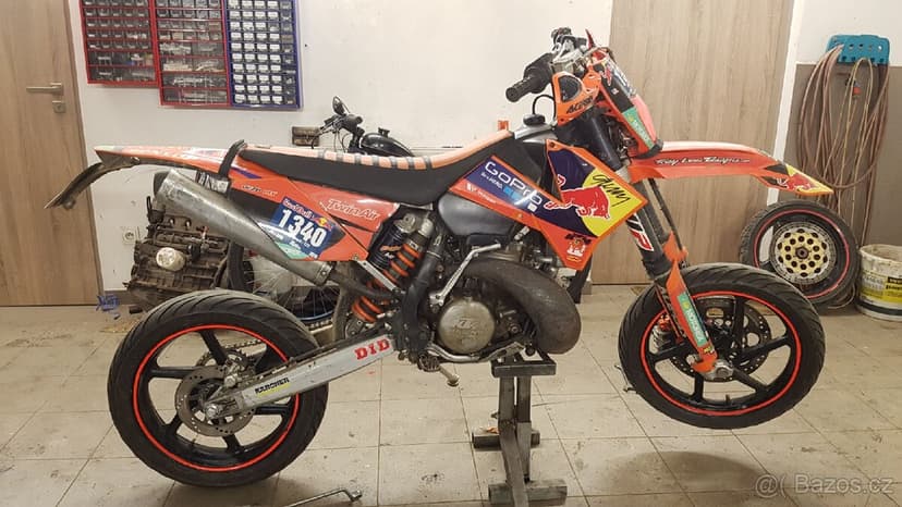 Motardová kola KTM EXC + Brzdový adaptér
