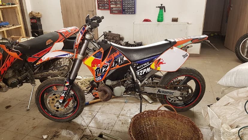 Motardová kola KTM EXC + Brzdový adaptér