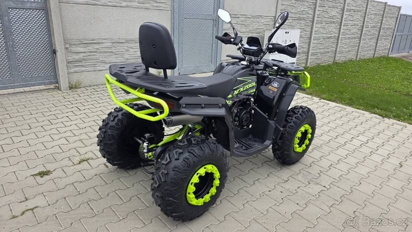 Čtyřkolka AFX200L, variátor 10 kola, černá