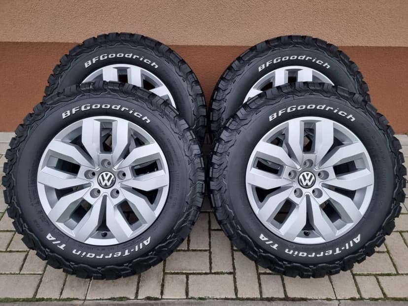 17″ 5×120 VW AMAROK “ROCADURA” + 245/65R17 BF GOODRICH new