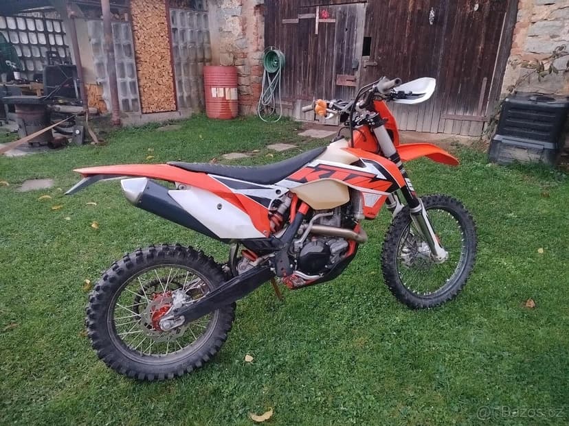 Enduro KTM exc450 stříkačka