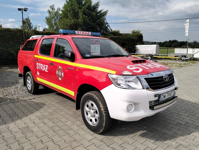 Hasic hasičský auto Toyota Hilux 4x4 2.5