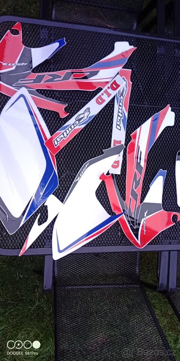 Honda CRF450X sada polepu
