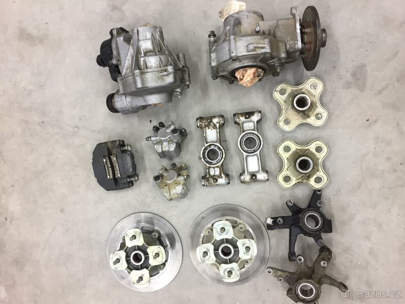 Yamaha Grizzly 660, variátor, díly, motor