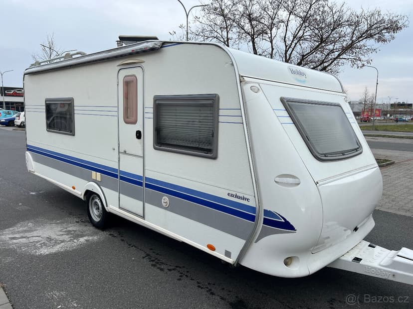 Karavan Hobby Exclusive 540 WLU+Pojezd, Markýza