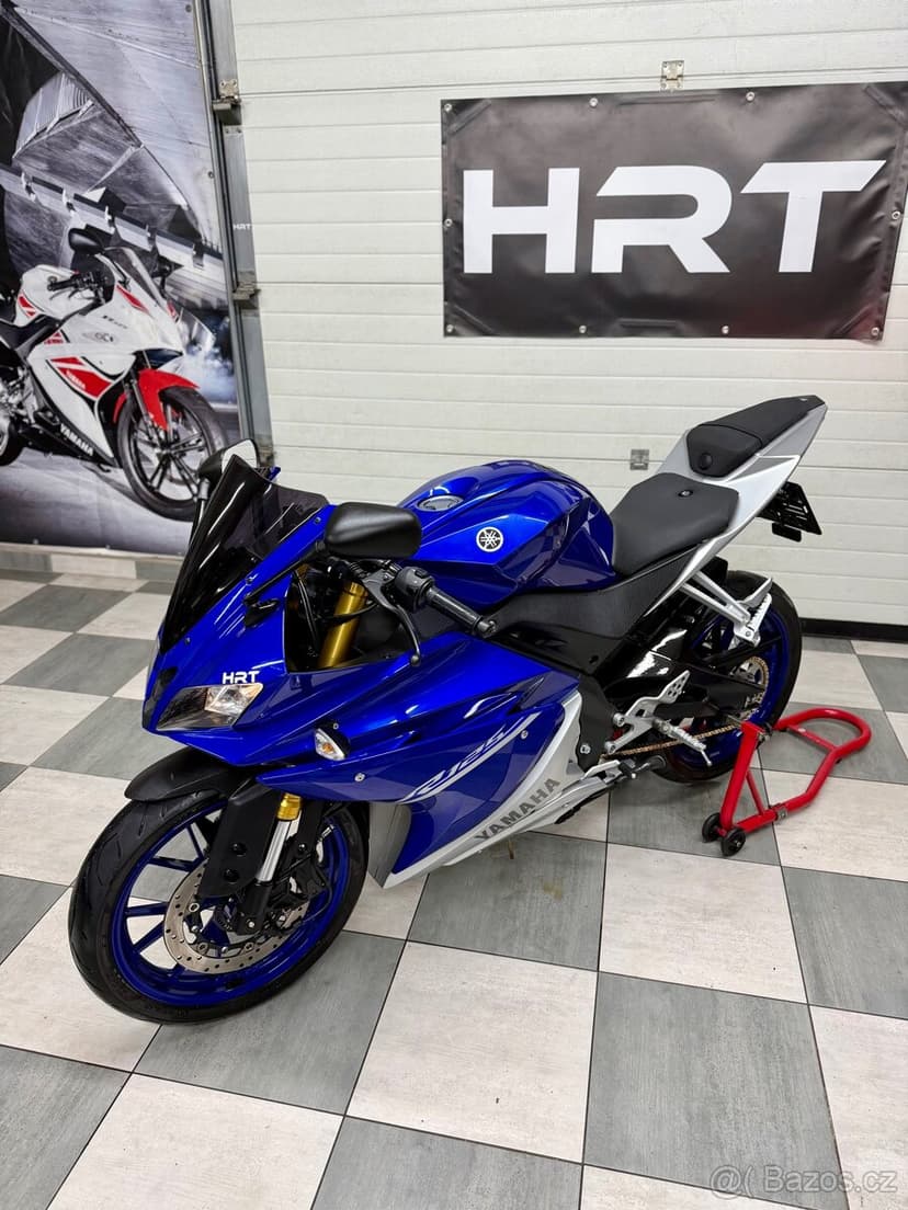 Yamaha YZF-R125 ABS 2017 20000KM TOP STAV ZÁRUKA