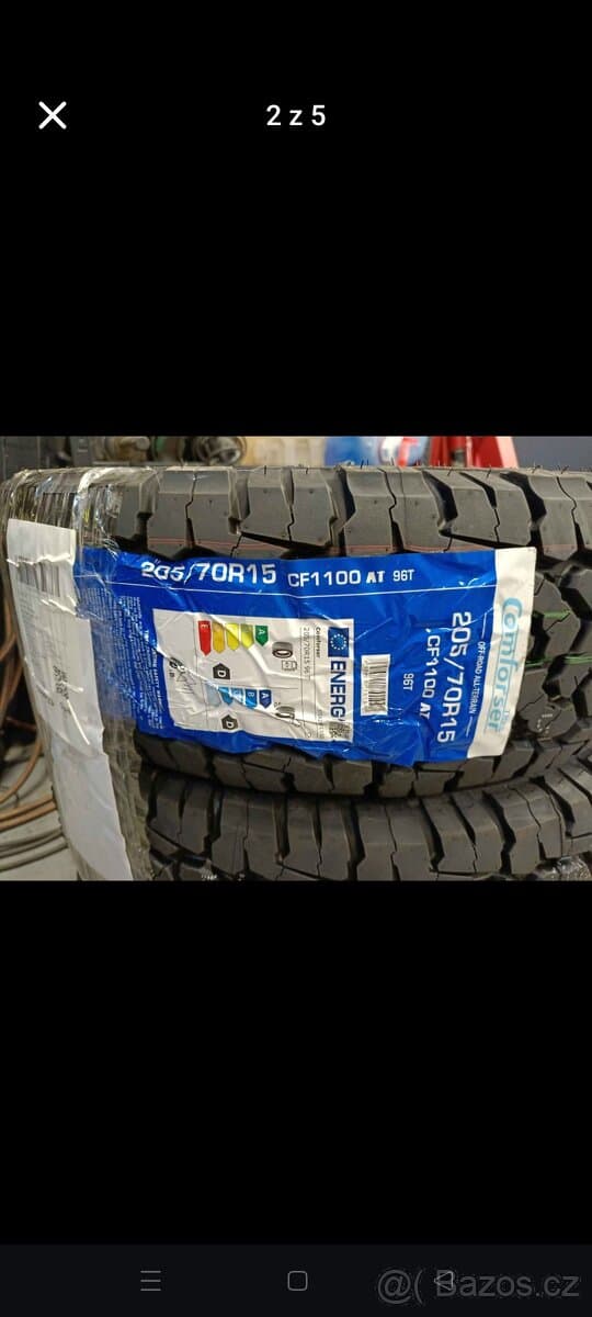 pneumatiky comforser CF1100 205/70 R15 96T