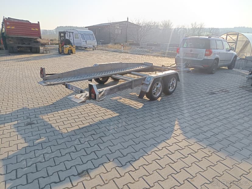 Autopřepravník sklopný Brenderup 2000 kg