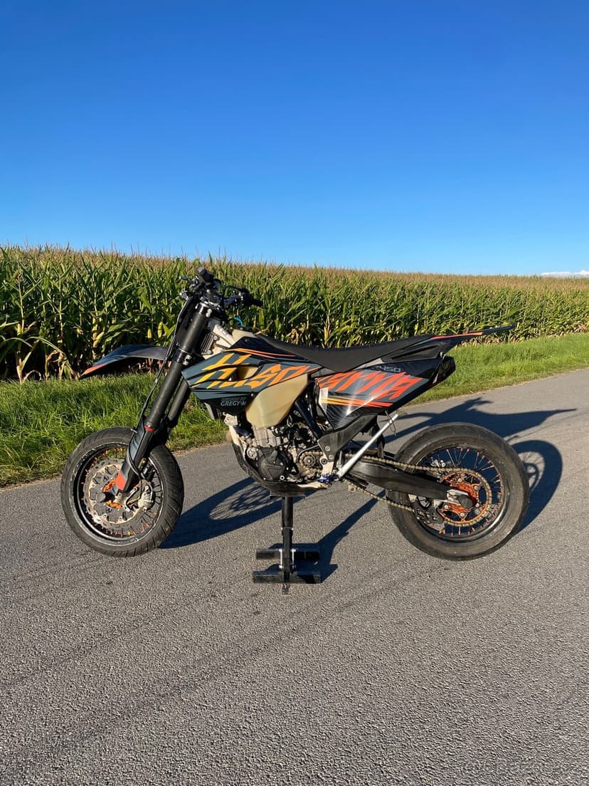 Husqvarna fe 450 SUPERMOTO