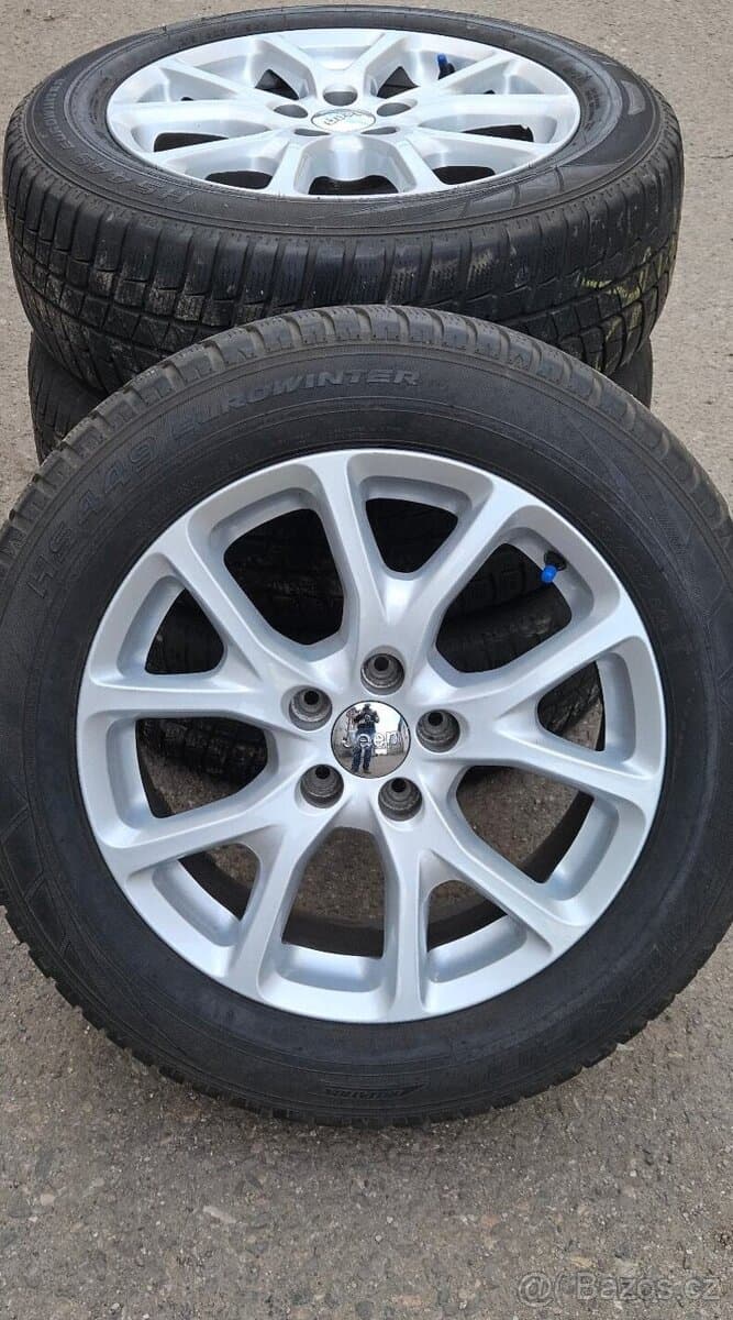 Originální ALU kola Jeep Cherokee, Compass R17 5x1