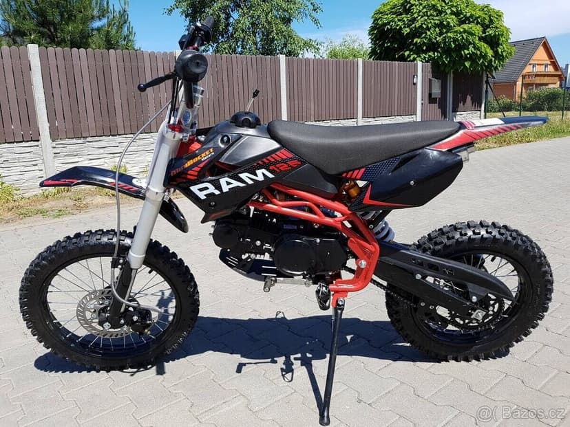 motorka Sky 125ccm 17/14 černá