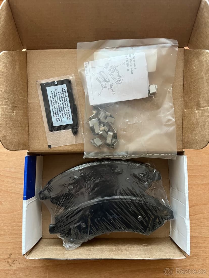 Brzdové destičky přední RAM 1500