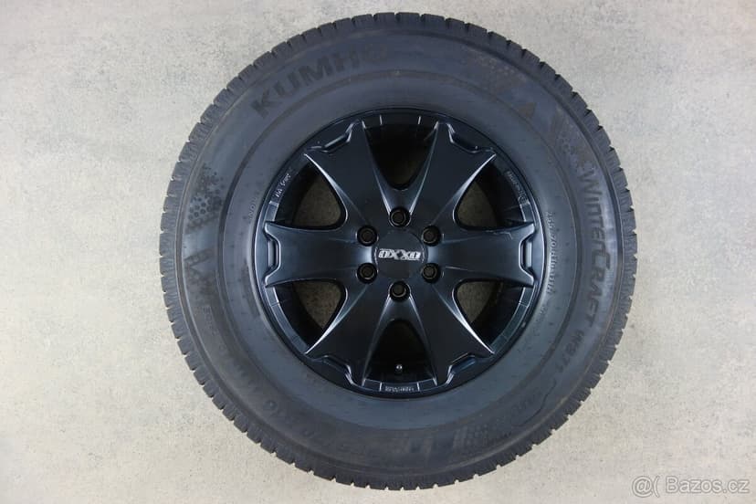 Nissan Navara, Renault Alaskan, alu 6x114,3 255/70/16 zimní