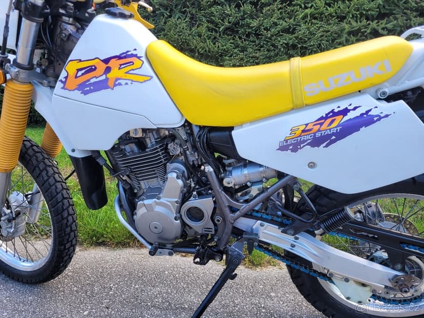Suzuki DR 350 SE elektrický štartér