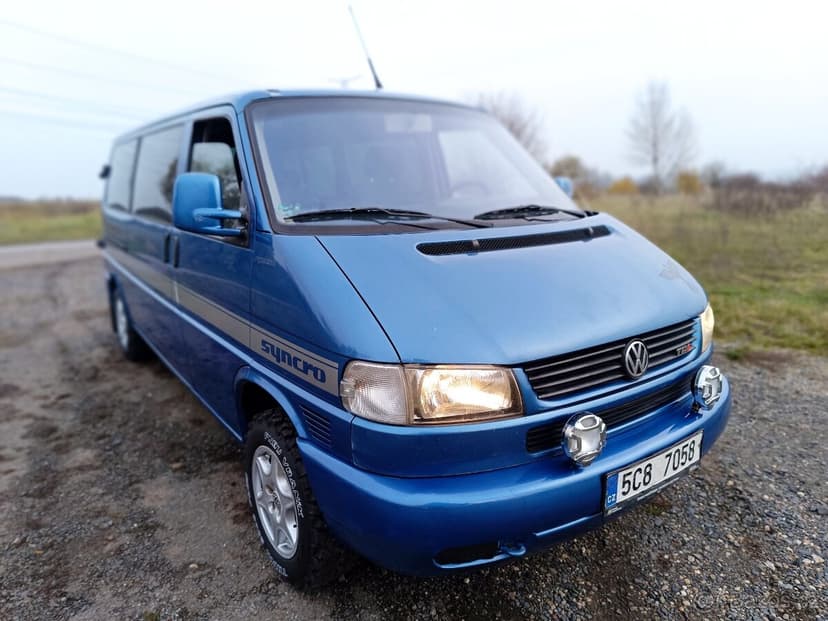 VW T4 CARAVELLE LONG 2.5.TDI 4X4 SYNCRO UZÁVĚRKA