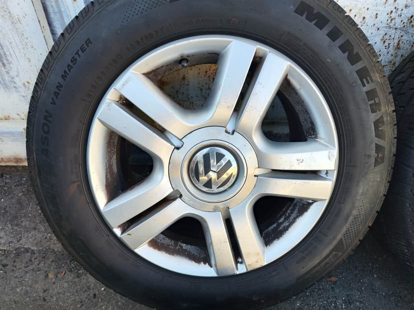 16"celoroční alu sada Los Angeles 5x120 origo VW T5 Multiva