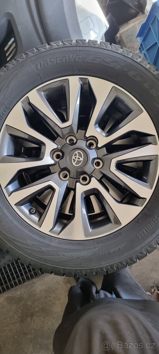 kompletní originální kola 19" TOYOTA LAND CRUISER 150, HILU