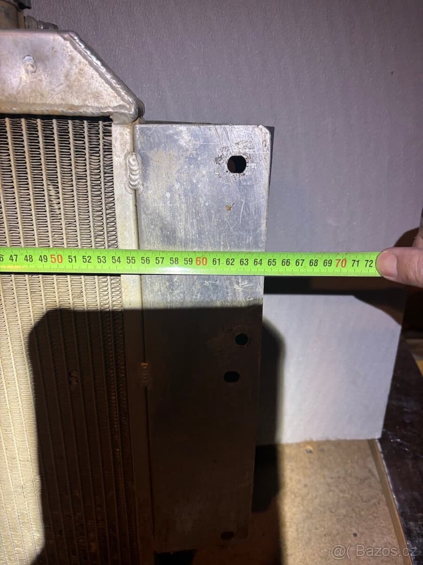 Hliníkový chladič wrangler