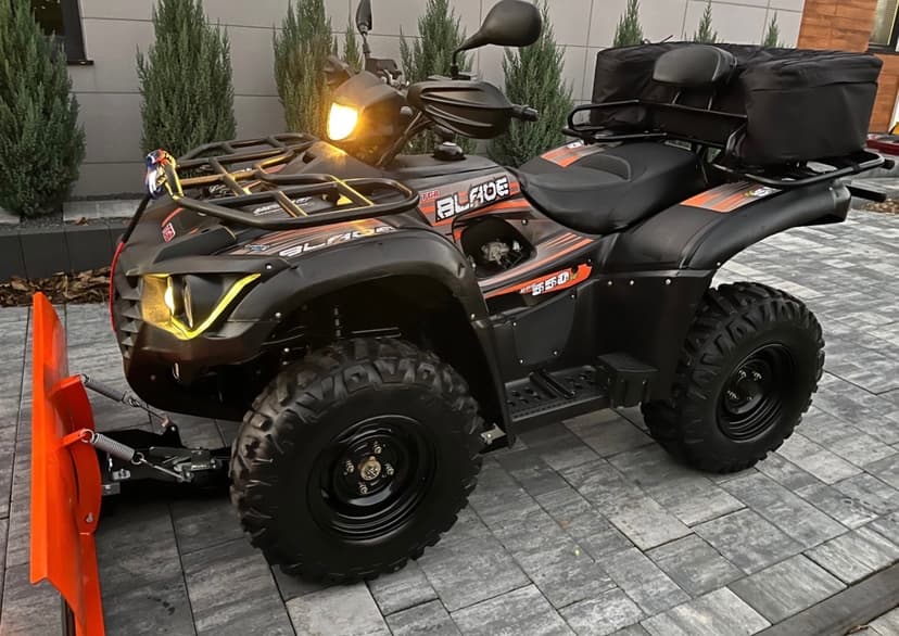 TGB Blade 550 s radlicí na sníh