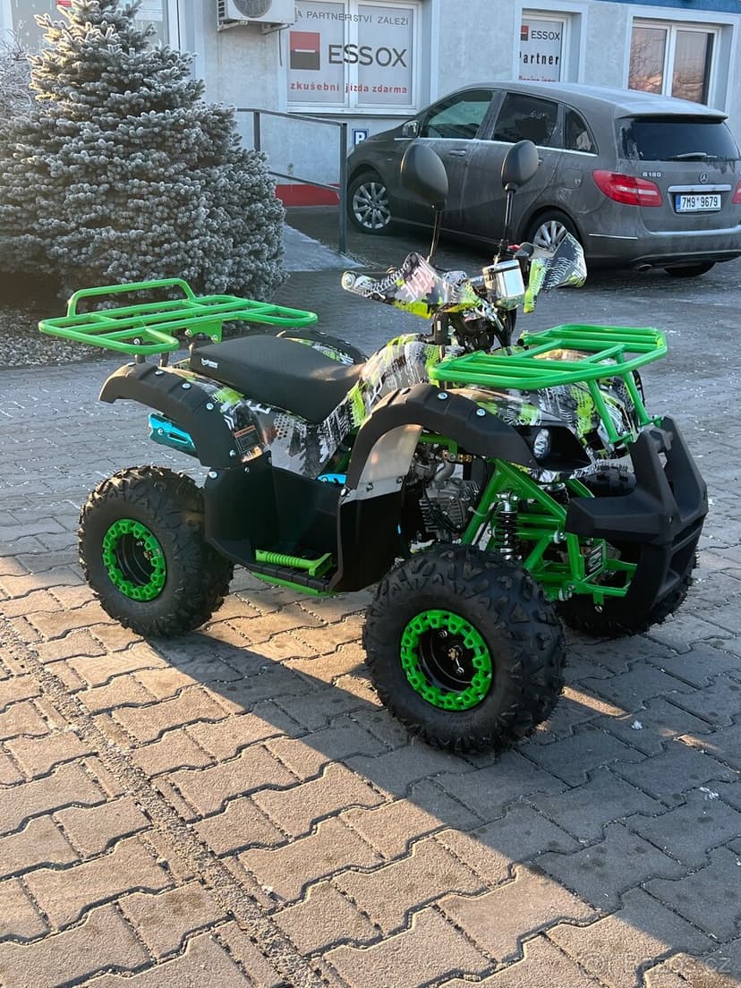 Dětská čtyřkolka Toronto 125cc 1G7 Deluxe -zelené grafity