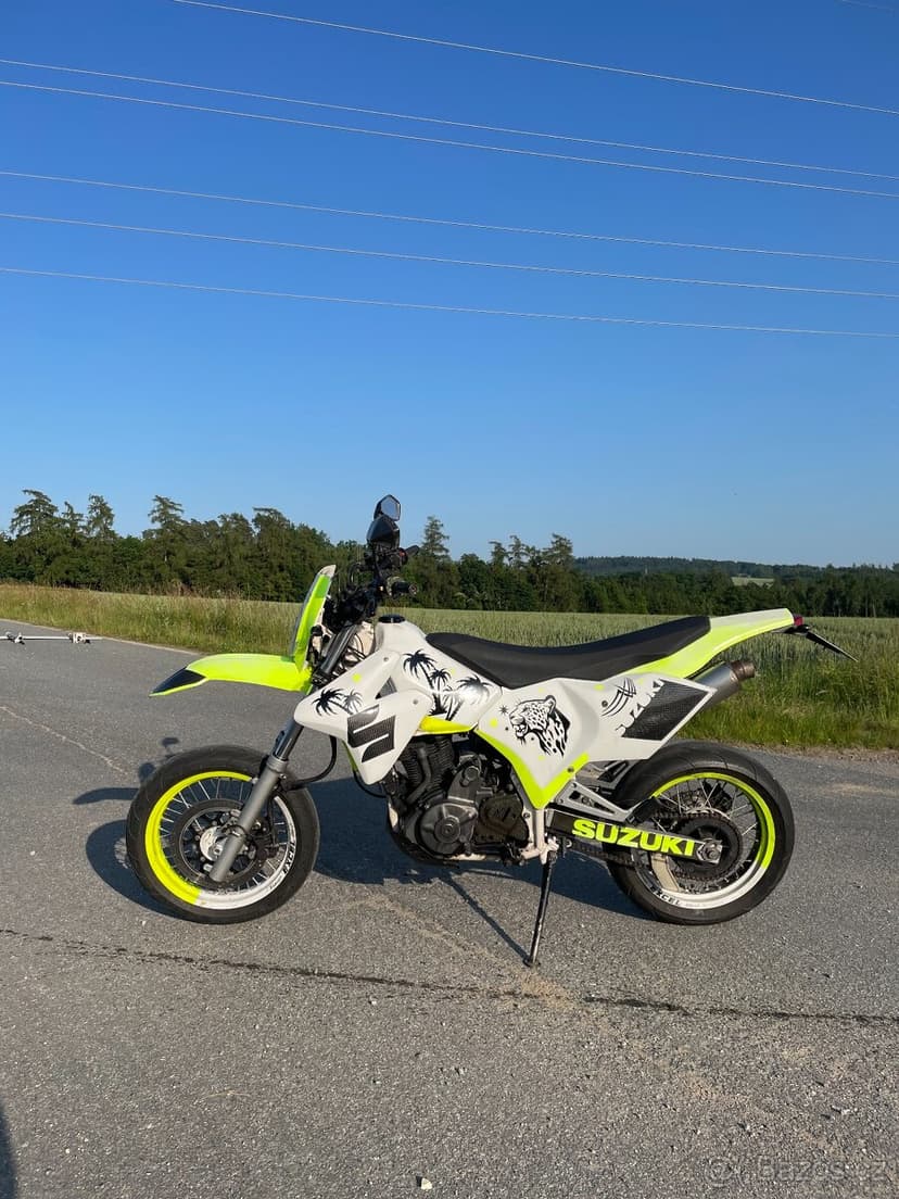 Suzuki DR 650 SUPERMOTO A2, 34kw v TP