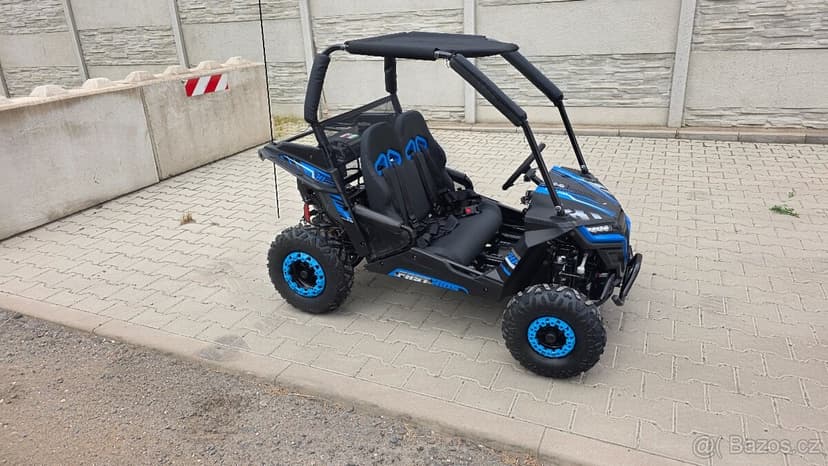 Buggy Cheetah Mini 163ccm 5-10let modrá