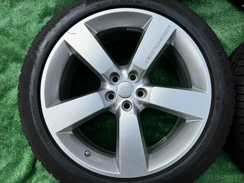 Originál alu kola Land rover Defender 5x120R22 zim