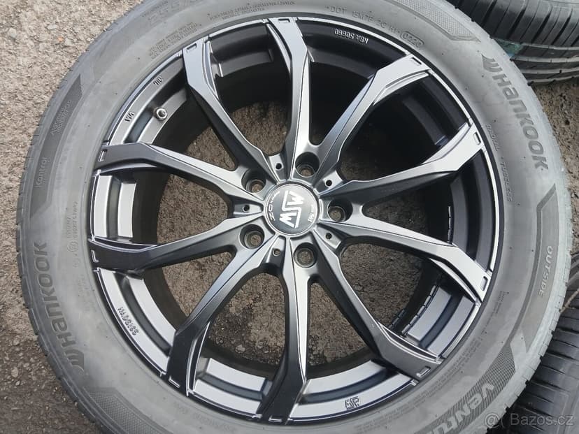 P- Sada ALU kol MSW 255/55R19 letní
