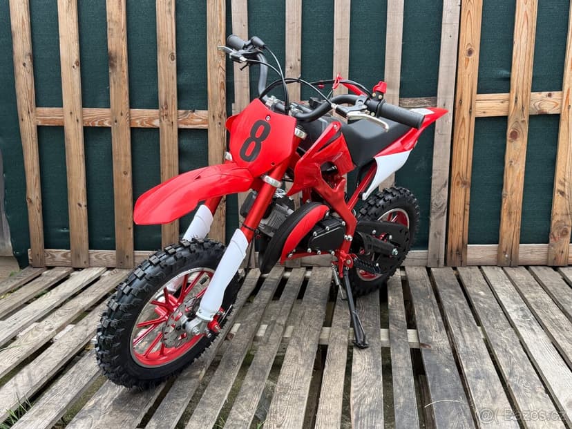 Minicross 49ccm2T červený C029
