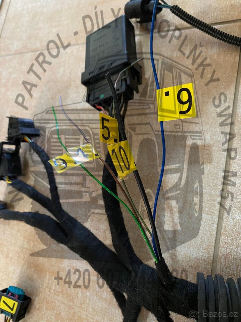 ELEKTRICKÝ SVAZEK M57 SWAP NISSAN PATROL + 6hp26x SVAZEK