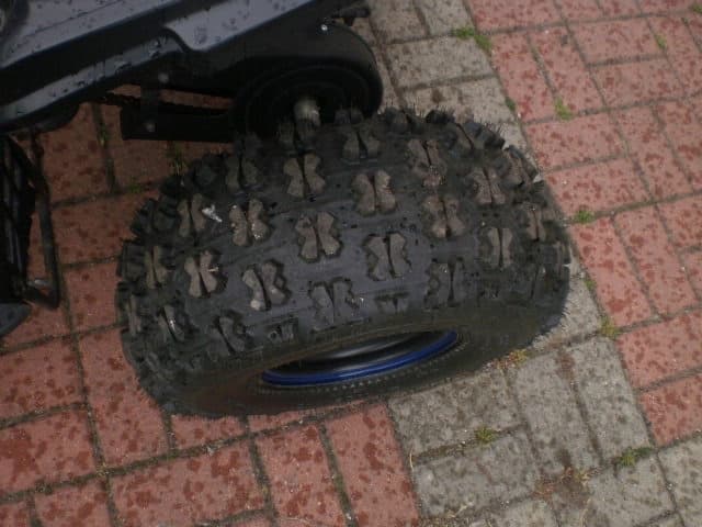 dětská čtyřkolka 125ccm modrá