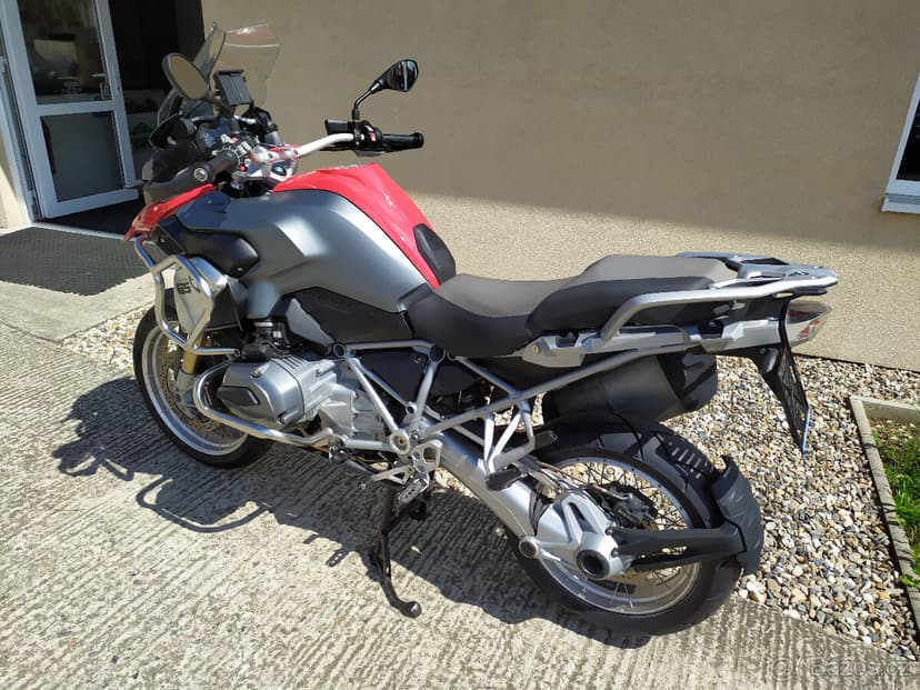 BMW R 1200 GS LC-2013- drátěná kola-perfektní stav